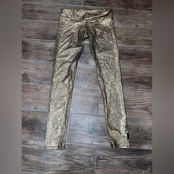 purusha people Pants - Purusha People Crackle Prismatic Leggings